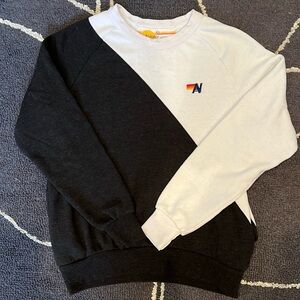 Aviator Nation Glider Colorblock Sweatshirt w/ Pockets